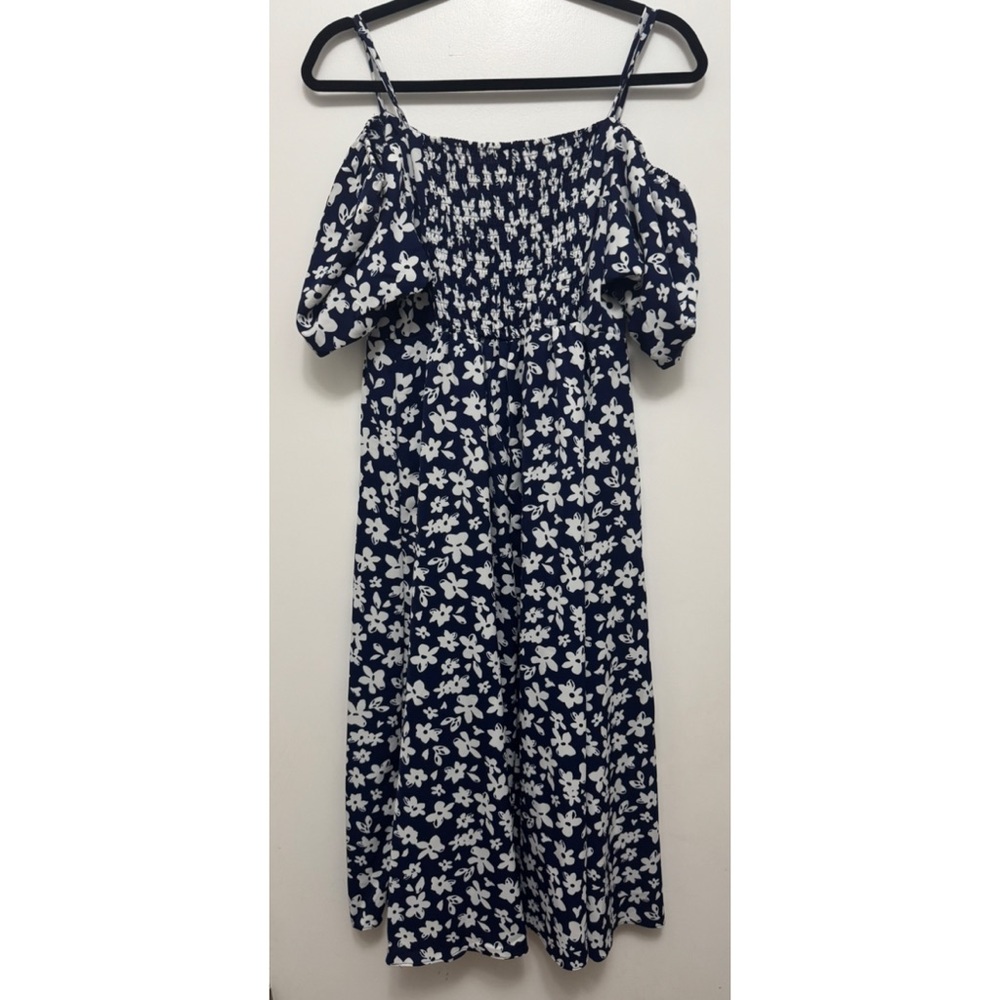 Floral Off-Shoulder Dress